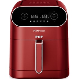 ROHNSON R-2859R Pop με Αποσπώμενο Κάδο 1800 W 7 L Κόκκινο Φριτέζα Αέρος