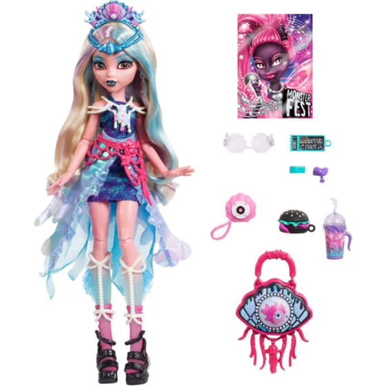 Κούκλα Monster High Monster Fest - Lagoona (HXH82) image 0
