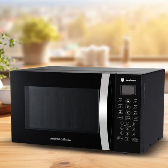 HOMEVERO HV-DMFG23B 23 Lt Μαύρο Φούρνος Μικροκυμάτων image 3