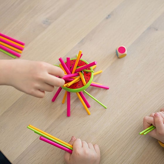 Ξύλινο Επιτραπέζιο Παιχνίδι Bs Toys Mikado Καρπούζι image 3