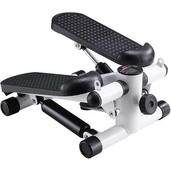 Mini Stepper Level-s Ryd-006 με Λάστιχα Εκγύμνασης - Λευκό/Μαύρο image 1