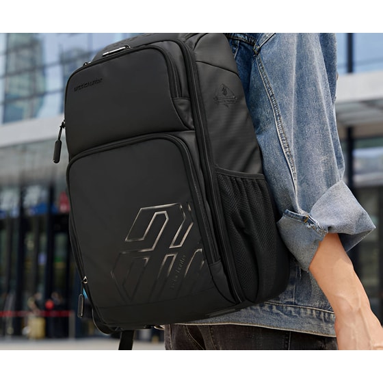 Τσάντα Laptop Arctic Hunter B00461 15.6" Αδιάβροχη - Μαύρο image 4