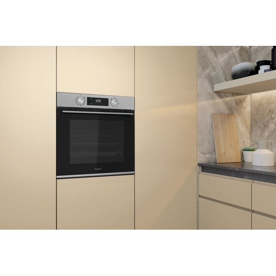 WHIRLPOOL OMSR58RU1SX 71 Lt Inox Εντοιχιζόμενος Φούρνος Άνω Πάγκου image 4