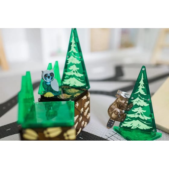 Magna Tiles Forest Animals Μαγνητικό Παιχνίδι 25 κομματιών image 4