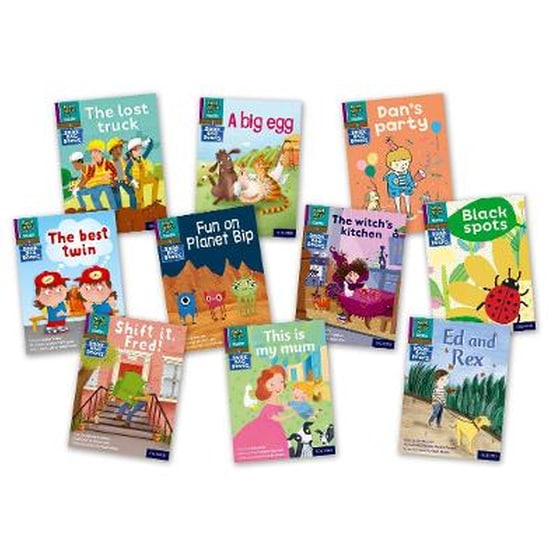 Read Write Inc. Phonics Book Bag Books: Purple Set 2 Book Bag Books (Mixed Pack of 10). image 0