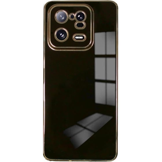Θήκη Xiaomi 13 Pro - Bodycell Gold Plated - Μαύρο image 0
