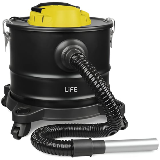 LIFE PHOENIX 221-0223 15lt 1000W Ηλεκτρική Σκούπα Στάχτης image 1