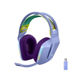 Logitech G G733 Gaming Ασύρματα Ακουστικά USB-C/2.4 GHz με RGB Φωτισμό - Lilac