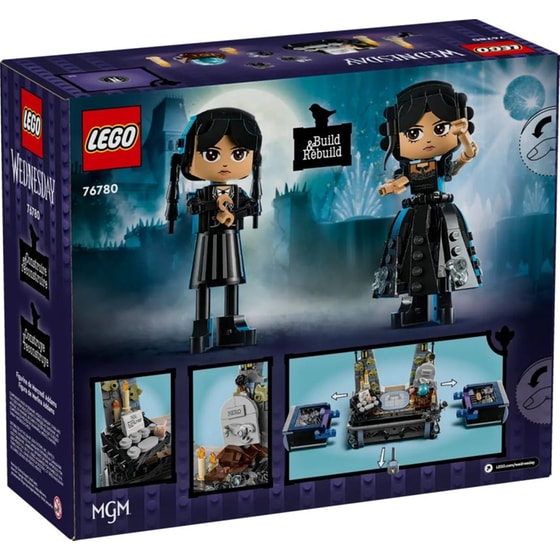 LEGO® Wednesday Addams Figure (76780) image 9