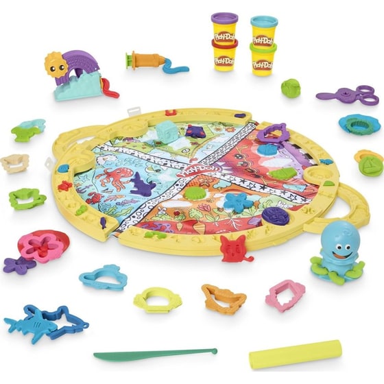 Hasbro Play-Doh Fold n Go Playmat 33x23x7cm (F9143) image 1