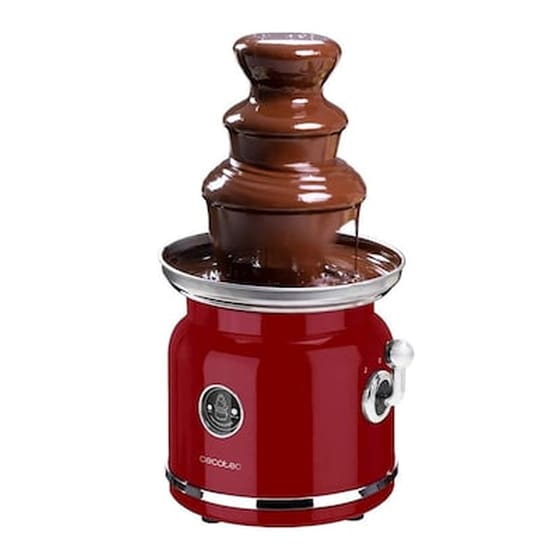 CECOTEC FUN CHOCOLICIOUS CEC-08020 90W Κόκκινο Συσκευή Για Φοντύ image 1