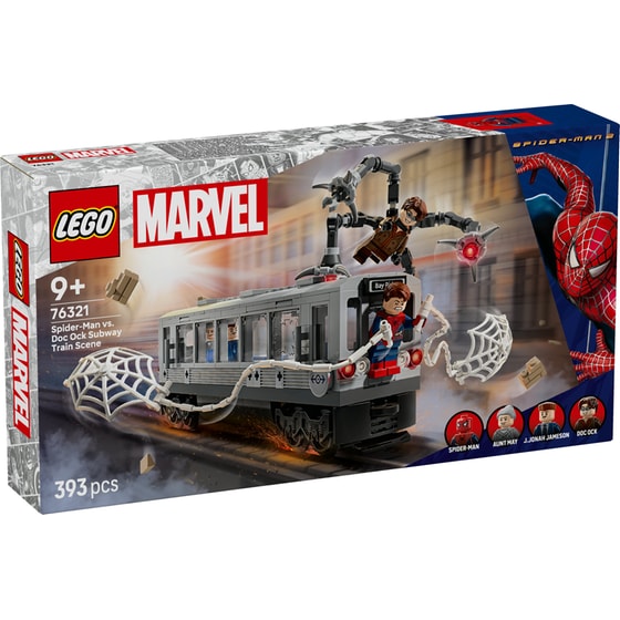 LEGO® Marvel Spider-Man vs. Doc Ock Subway Train Scene (76321) image 0
