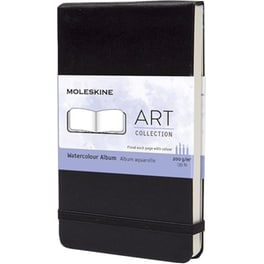 Μπλοκ Σημειώσεων & Ζωγραφικής Moleskine Watercolor Μαύρο