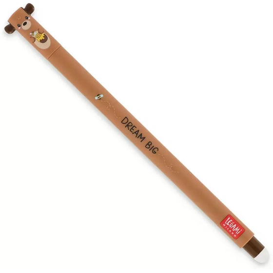 Στυλό Gel Legami Erasable Teddy Bear 0.7 mm Καφέ (1 Τεμάχιο) image 0