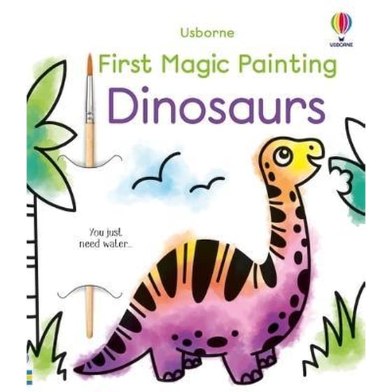 First Magic Painting Dinosaurs image 0