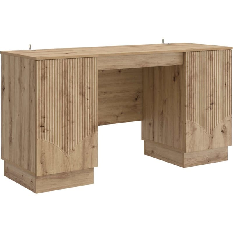 Γραφείο VidaXL από Επεξεργασμένο Ξύλο 142,5x50x75 cm - Artisan Δρυς