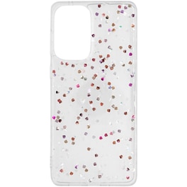 Θήκη Samsung Galaxy A73 5G - Ancus Silicon Liquid - Διάφανο Με Σχέδιο Diamond