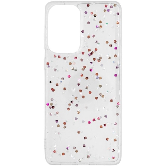 Θήκη Samsung Galaxy A73 5G - Ancus Silicon Liquid - Διάφανο Με Σχέδιο Diamond image 0