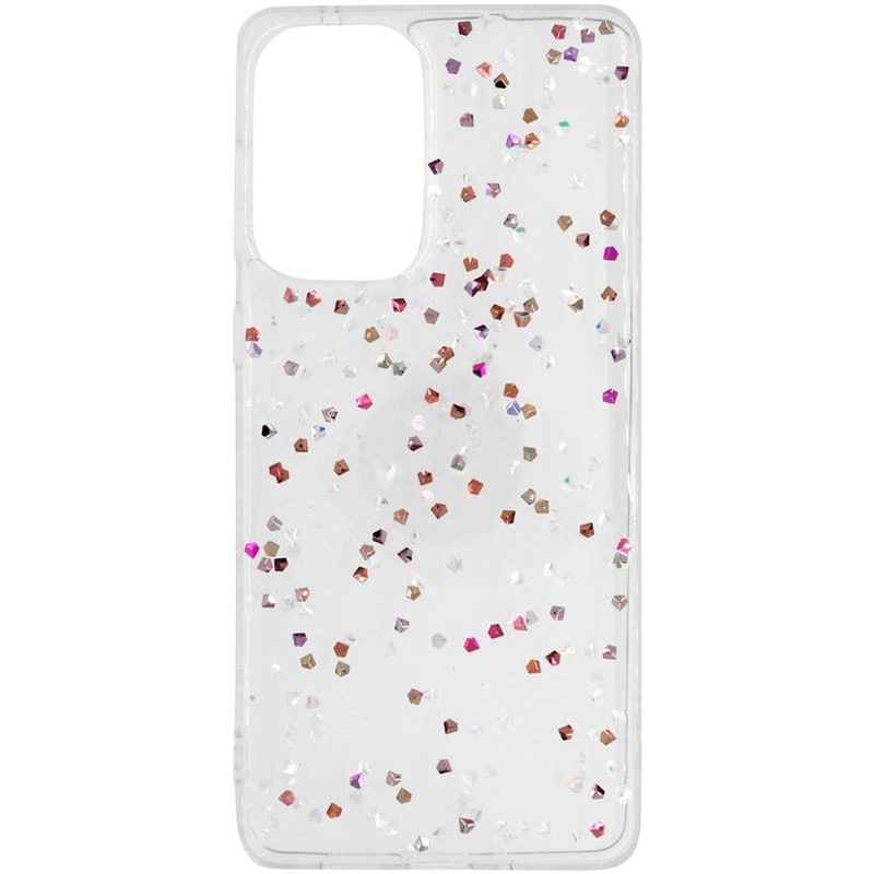 Θήκη Samsung Galaxy A73 5G - Ancus Silicon Liquid - Διάφανο Με Σχέδιο Diamond