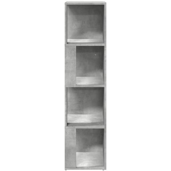 Ραφιέρα VidaXL Γωνιακή από Μοριοσανίδα 33x33x132 cm - Γκρι image 0