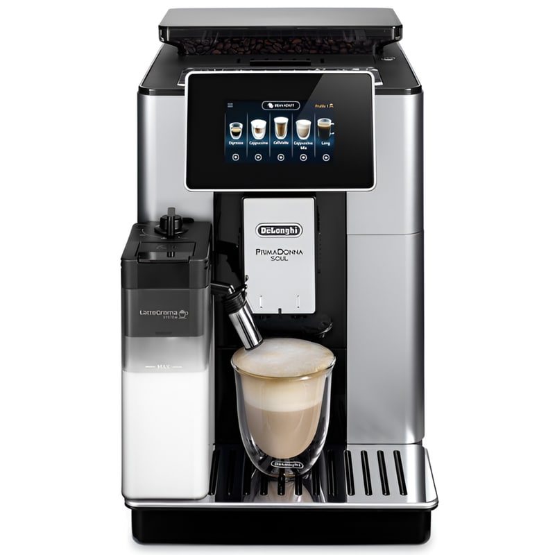 Μηχανή Espresso DeLonghi PrimaDonna Soul ECAM 610.55.SBB 1450 W 19 bar Ασημί