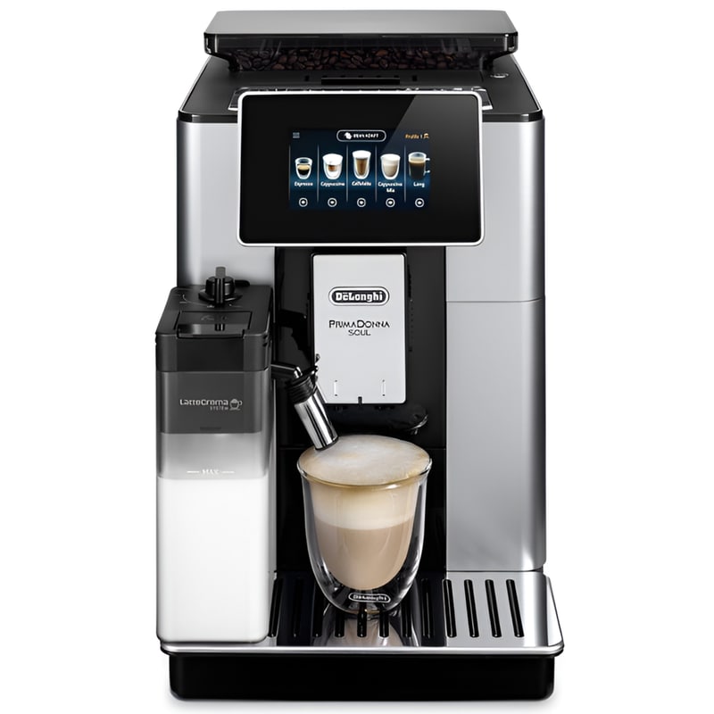 DELONGHI PrimaDonna Soul ECAM 610.55.SBB 1450W 19bar Μηχανή Espresso