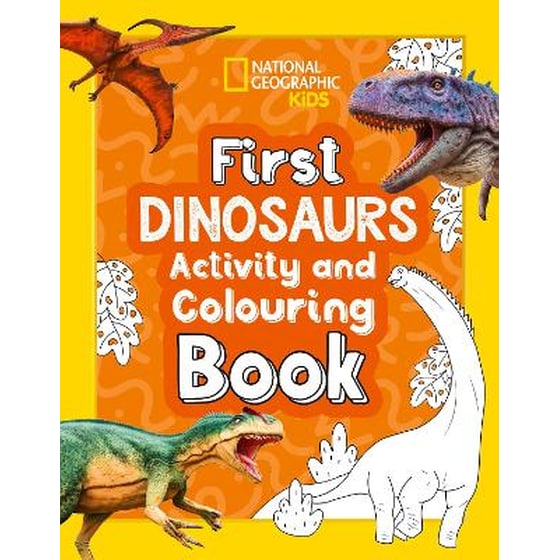 First Dinosaurs Activity and Colouring Book image 0