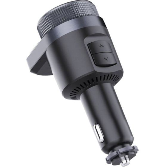 Συσκευή FM Transmitter και Φορτιστής Αυτοκινήτου Akai FMT-80BT - Μαύρο image 4