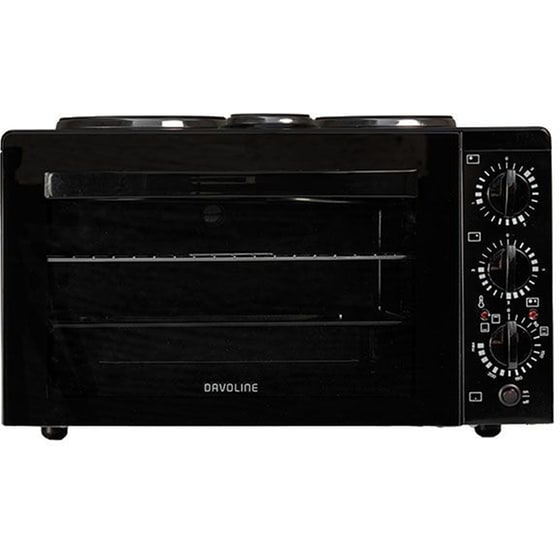 DAVOLINE STAR 4508 BL 38 Lt Μαύρο Ηλεκτρικό Κουζινάκι image 0