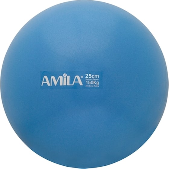 Μπάλα Γυμναστικής Amila Κατάλληλη για Pilates 0.10 kg 25 cm από PVC - Μπλε image 0