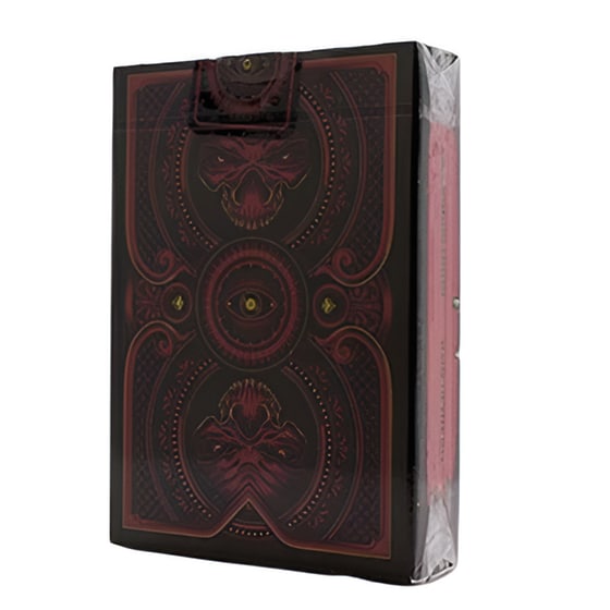 Bicycle Eerie Red Deck By Gambler's Warehouse - Τράπουλα image 1
