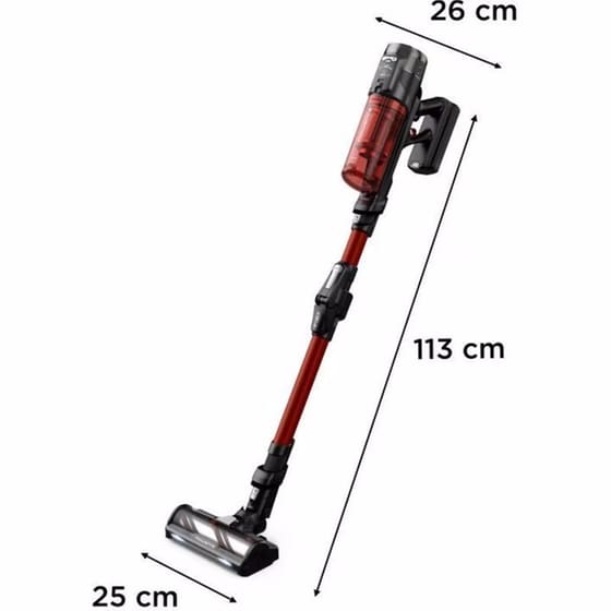 ROWENTA RH9A73WO X-FORCE Flex 13.60 Animal Κόκκινη Σκούπα Stick image 4