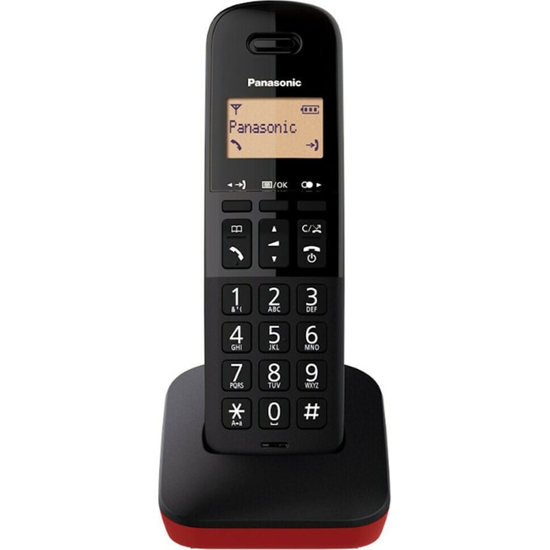 PANASONIC Ασύρματο Τηλέφωνο Panasonic KX-TGB610 - Κόκκινο
