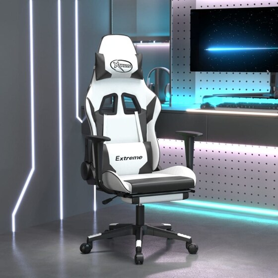 Καρέκλα Gaming VIDAXL 3143709 από Τεχνητό Δέρμα - Μαύρο image 10
