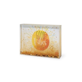 Κορνίζα Medium Glitter Good Vibes