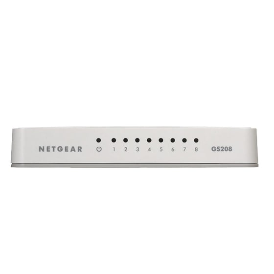 Network Switch Netgear 8 Port Gs208-100pes image 0