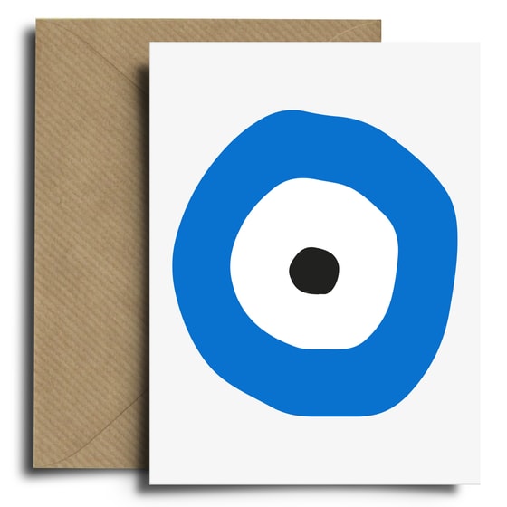 Ευχετήρια Κάρτα Spread The Magic Greekies Mati - 12x17cm image 0