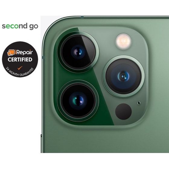 Μεταχειρισμένο Apple iPhone 13 Pro Max 128GB Alpine Green second go Certified by iRepair image 3
