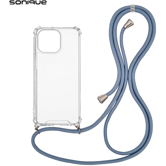Θήκη Apple iPhone 14 Pro Max - Sonique Armor Clear - Μπλε Γκρι image 0