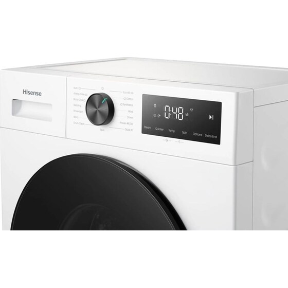 HISENSE WF1I1142BWL2 11 kg 1.400 Στροφές Λευκό Πλυντήριο Ρούχων image 9