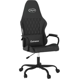 Καρέκλα Gaming VIDAXL 3143783 από Τεχνητό Δέρμα - Μαύρη