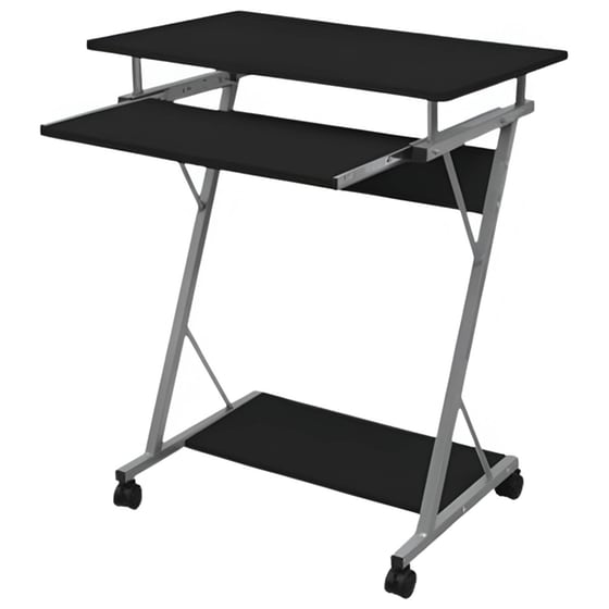 Γραφείο Υπολογιστή VidaXL από MDF 60x40cm - Μαύρο image 0