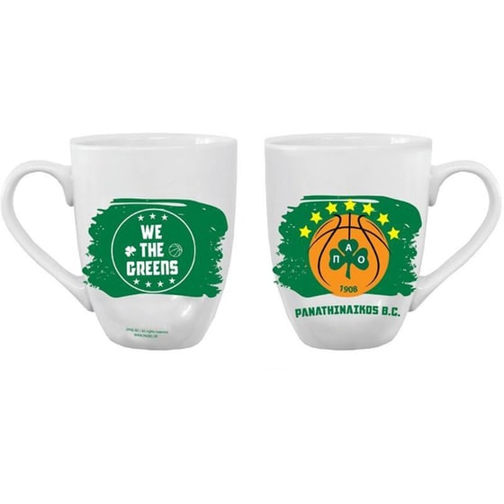 Κούπα Χάρτινη Πόλη Deluxe Παναθηναϊκός Μπάσκετ 330ml image 0
