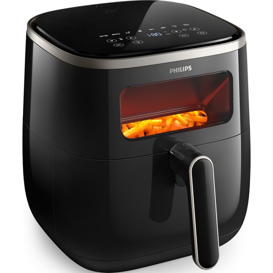 PHILIPS HD9257/80 3000 Series XL 1700 W με Αποσπώμενο Κάδο 5.6 L Μαύρο Φριτέζα Αέρος image 3