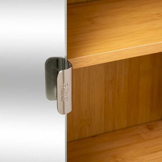 Ντουλάπι Μπάνιου Spitishop F-v Sliding Mirror 174653 από MDF 54x20x44.5cm - Φυσικό image 4