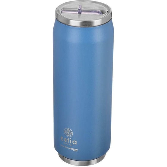 Παγούρι Θερμός Estia Home Art Save The Aegean Denim Blue 500 ml image 2