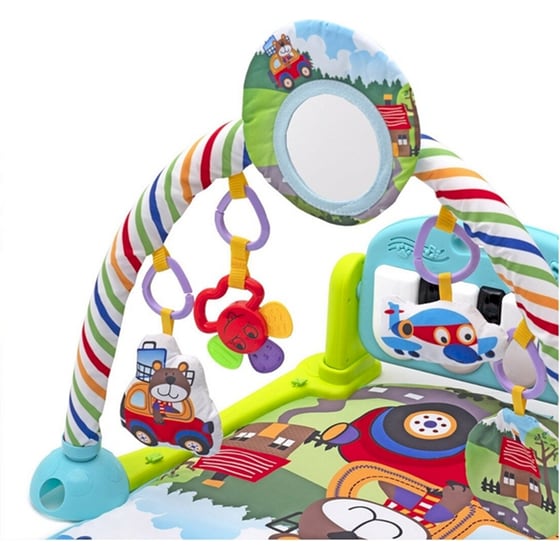 Kikkaboo Βρεφικό Γυμναστήριο Δραστηριοτήτων Piano Mint image 2