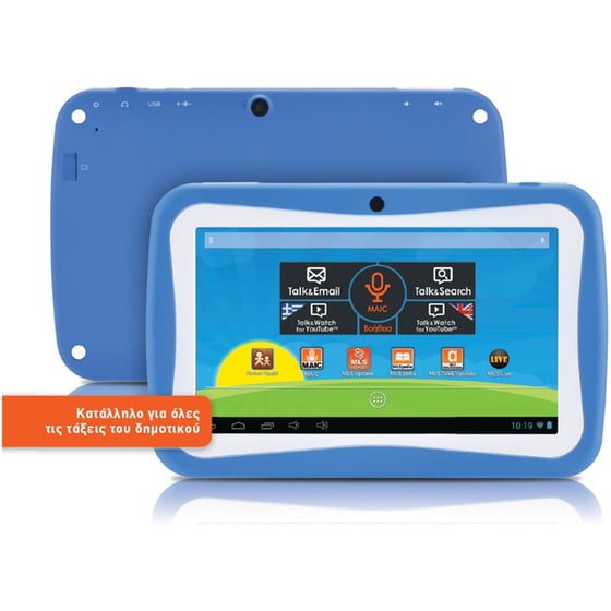 MLS iQTab Kido Extra Tablet 7" 8GB Μπλε image 1