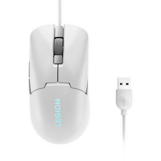 Lenovo Legion M300s RGB Gaming Ενσύρματο Ποντίκι - Glacier White image 6