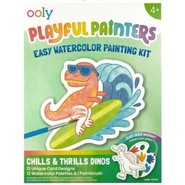 Σετ Ζωγραφικής Ooly Watercolor Dinos